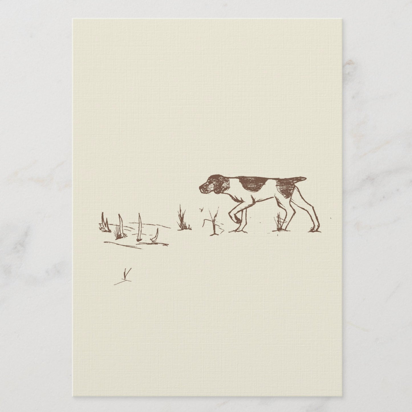 Shed Hunt 5" x 7" Print