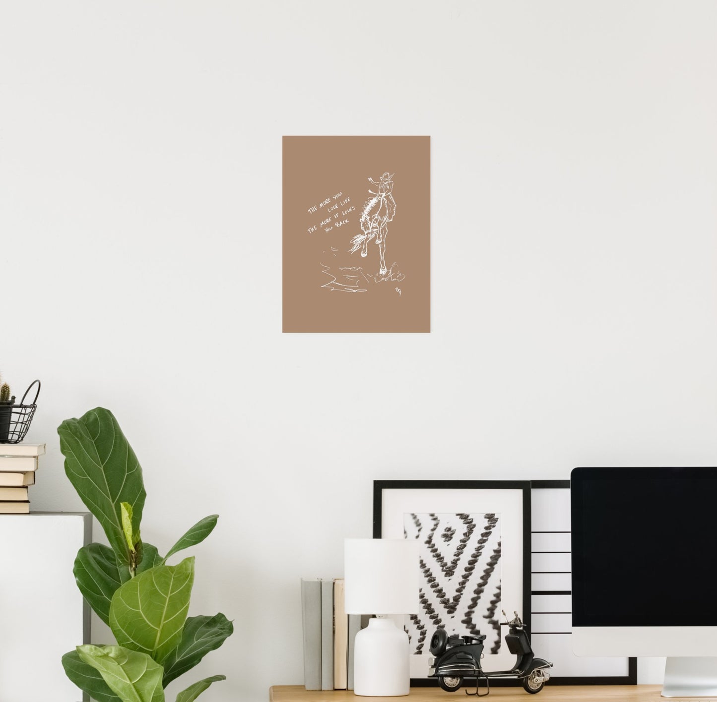 Love Life 12" x 16" Matte Poster