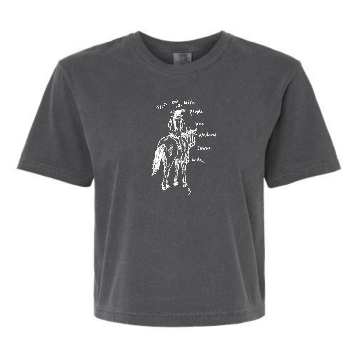 Cowboy Gal Crop Shirt