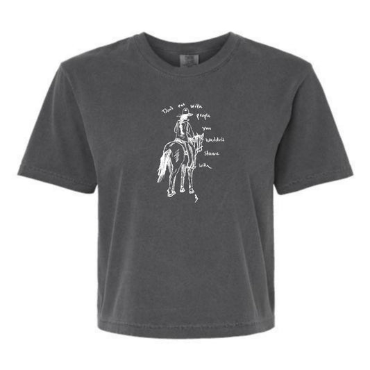 Cowboy Gal Crop Shirt