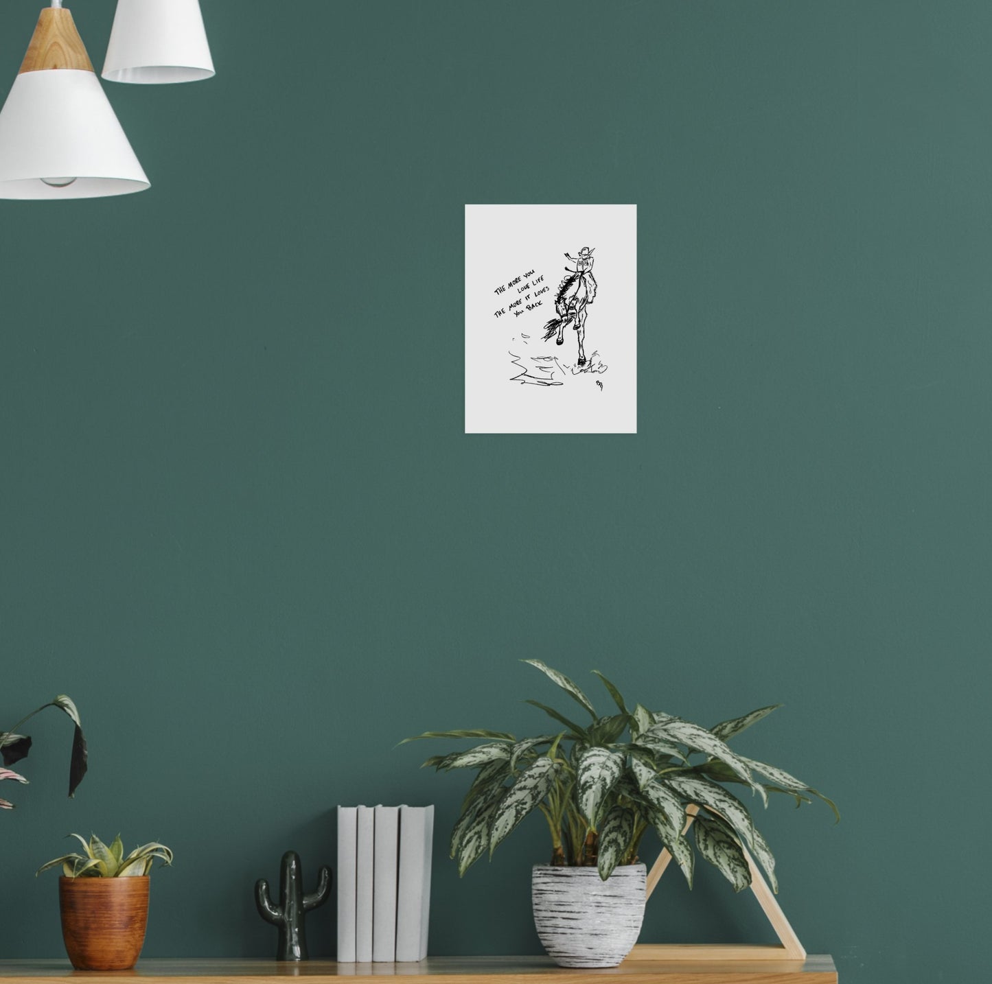Love Life 12" x 16" Matte Poster