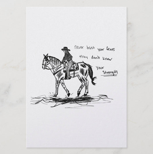 Strength 5" x 7" Print
