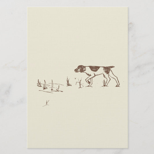 Shed Hunt 5" x 7" Print